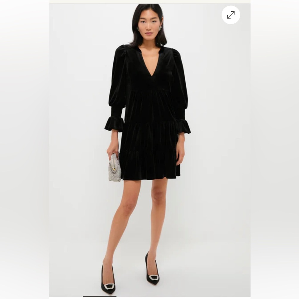 POMANDER PLACE Black Velvet Kenzo Dress